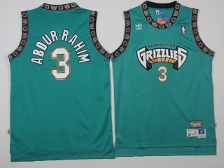 Memphis Grizzlies 3 Shareef Abdur-Rahim Basketball Jersey Teal