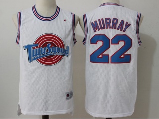 Bill Murray Jersey 22 Tune Squad Space Jam Movie Basketball White