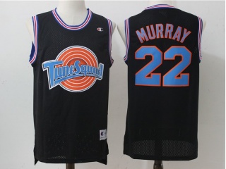 Bill Murray Jersey 22 Tune Squad Space Jam Movie Basketball Black