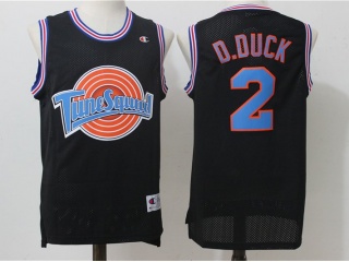 Daffy Duck Jersey 2 Tune Squad Space Jam Movie Basketball Black