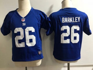 Nike New York Giants #26 Saquon Barkley Toddler Jersey Blue