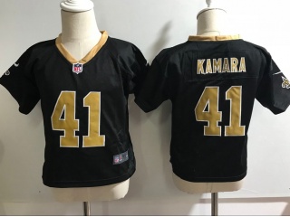 Nike New Orleans Saints #41 Alvin Kamara Toddler Jersey Black