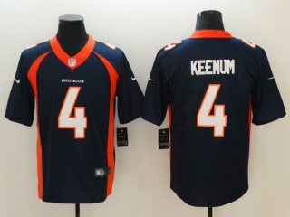 Denver Broncos #4 Case Keenum Vapor Untouchable Limited Jersey Blue