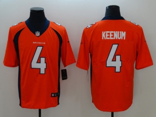 Denver Broncos #4 Case Keenum Vapor Untouchable Limited Jersey Orange