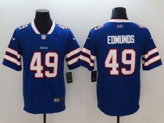 Buffalo Bills #49 Tremaine Edmunds Men's Vapor Untouchable Limited Jersey Blue