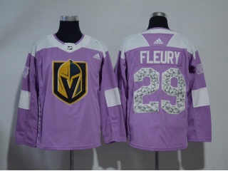 Adidas Vegas Golden Knights 29 Marc-Andre Fleury Hockey Jersey Purple