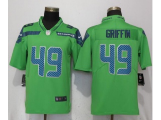 Seattle Seahawks 49 Shaquem Griffin Vapor Untouchable Limited Jersey Green