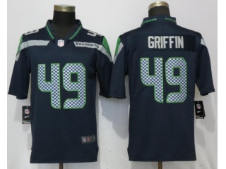 Seattle Seahawks 49 Shaquem Griffin Vapor Untouchable Limited Jersey Blue