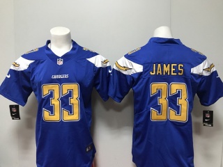 Los Angeles Chargers 33 Derwin James Vapor Untouchable Limited Jersey Blue