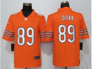 Chicago Bears 89 Ditka Elite Football Jersey Orange Vapor Untouchable Limited