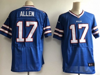 Buffalo Bills #17 Josh Allen Elite Jersey Blue