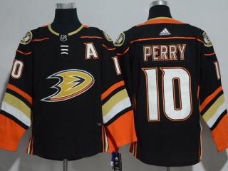 Adidas Anaheim Mighty Ducks #10 Corey Perry Hockey Jersey Black