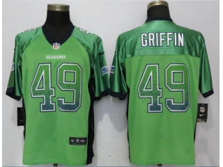 Seattle Seahawks 49 Shaquem Griffin Football Jersey Green Drift Fashion Elite
