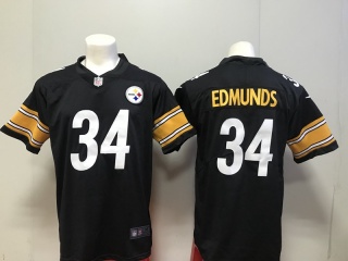 Pittsburgh Steelers #34 Terrell Edmunds Men's Vapor Untouchable Limited Jersey Black