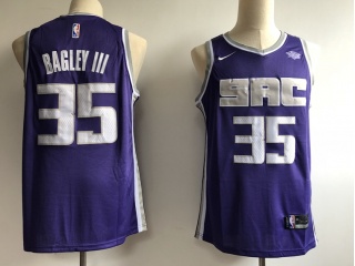 Nike Sacramento Kings #35 Marvin Bagley III Swingman Jersey Purple