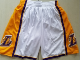 Nike Los Angeles Lakers Basketball Short White