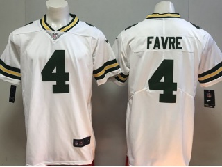 Green Bay Packers #4 Brett Favre Men's Vapor Untouchable Limited Jersey White