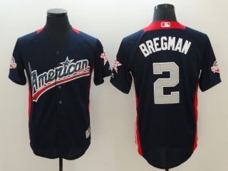 2018 MLB All-Star Navy #2 Alex Bregman Home Run Derby American League Jersey
