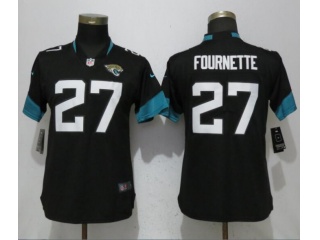 Womens Jacksonville Jaguars 27 Leonard Fournette Limited Jersey 2018 New Style Black