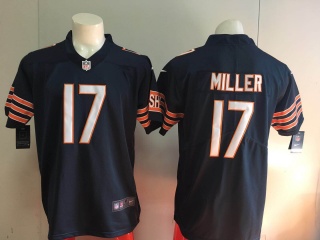 Chicago Bears 17 Zach Miller Vapor Untouchable Limited Jersey Blue