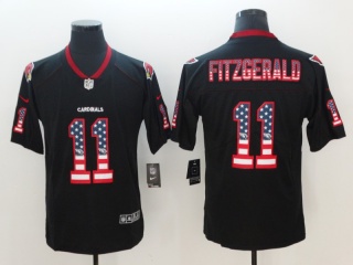 Arizona Cardinals #11 Larry Fitzgerald USA Fashion Vapor Limited Jersey Black