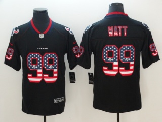 Houston Texans #99 J.J. Watt USA Fashion Vapor Limited Jersey Black