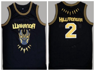 The Black Panther Wakanda 2 Killmonger Movie Basketball Jersey