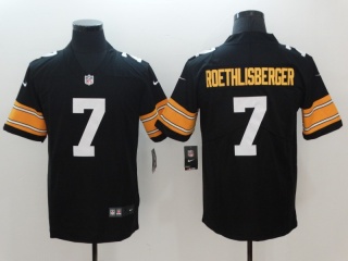 Pittsburgh Steelers 7 Ben Roethlisberger Limited Jersey 2018 New Black Vapor