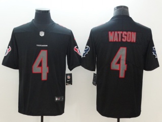 Houston Texans #4 Deshaun Waston Impact Vapor Untouchable Limited Jersey Black