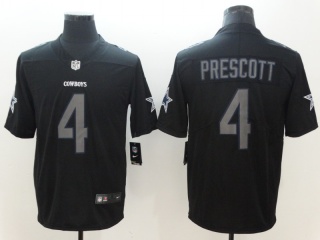 Dallas Cowboys #4 Dak Prescott Impact Vapor Untouchable Limited Jersey Black