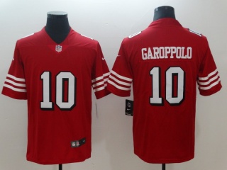 San Francisco 49ers #10 Jimmy Garoppolo 2018 Vapor Untouchable Limited Jersey Red