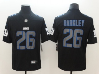New York Giants #26 Saquon Barkley Impact Vapor Untouchable Limited Jersey Black