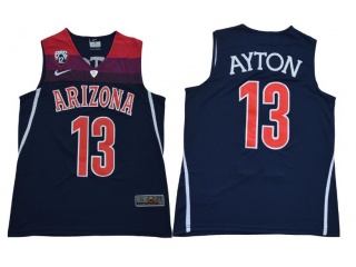 NCAA Arizona Wildcats 13 Deandre Ayton Basketball Jersey Black