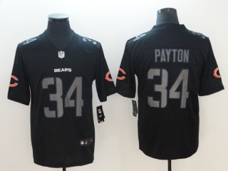 Chicago Bears #34 Walter Payton Vapor Untouchable Limited Jersey Black