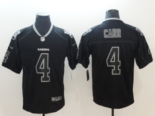 Oakland Raiders #4 Derek Carr Lights Out Vapor Untouchable Limited Jersey Black