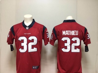Houston Texans #32 Tyrann Mathieu Men's Vapor Untouchable Limited Jersey Red