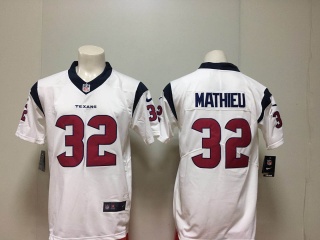 Houston Texans #32 Tyrann Mathieu Men's Vapor Untouchable Limited Jersey White