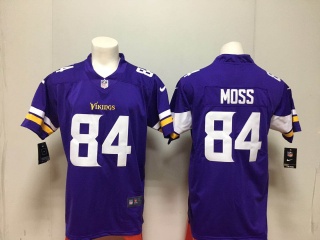 Minnesota Vikings #84 Randy Moss Men's Vapor Untouchable Limited Jersey Purple