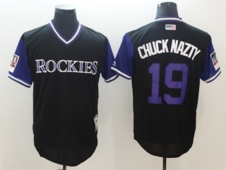 Colorado Rockies #19 Charlie Blackmon 