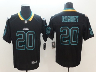 Jacksonville Jaguars #20 Jalen Ramsey Lights Out Vapor Untouchable Limited Jersey Black