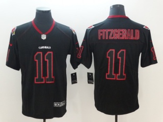 Arizona Cardinals #11 Larry Fitzgerald Lights Out Untouchable Limited Jersey Black