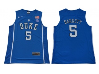 Duke Blue Devils #5 R.J. Barrett College Basketball Jersey