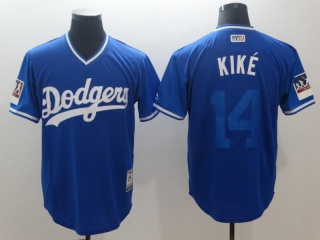 Los Angeles Dodgers #14 Enrique Hernandez 