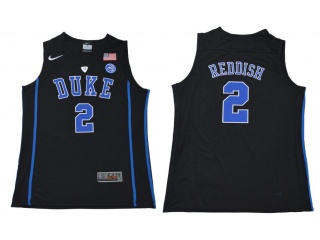 Duke Blue Devils #2 Cameron Reddish College Basketball Jersey Black