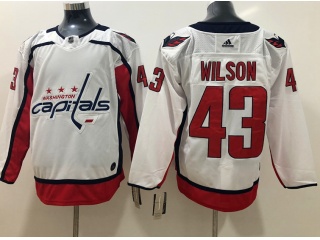 Adidas Washington Capitals #43 Tom Wilson Hockey Jersey White
