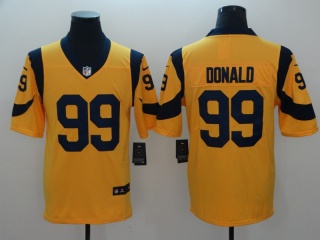 St. Louis Rams 99 Aaron Donald Color Rush Limited Jersey Yellow