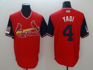 St. Louis Cardinals #4 Yadier Molina 