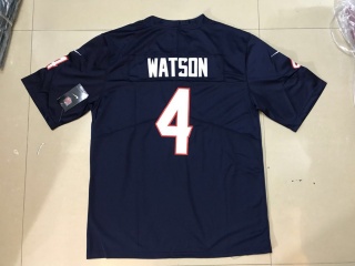 Youth Houston Texans #4 Deshaun Waston Vapor Untouchable New Style Limited Jersey Blue