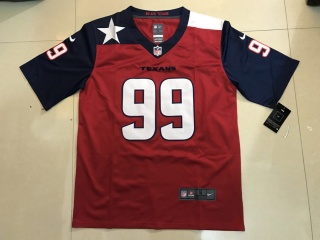 Youth Houston Texans #99 J.J. Watt Jersey Vapor New Style Limited Red