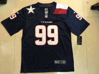 Youth Houston Texans #99 J.J. Watt Jersey Vapor New Style Limited Blue